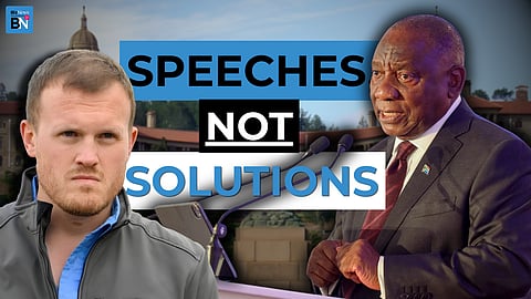 Ian Cameron and Cyril Ramaphosa