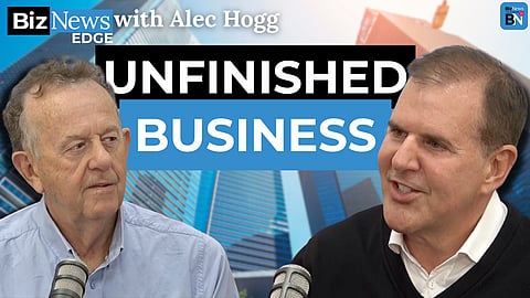 Alec Hogg and Rael Levitt
