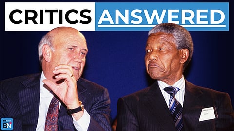 FW de Klerk Foundation says it does not attack governments after Van der Rheede exit