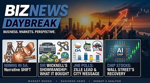 BN Daybreak: Mining in SA not impossible; who leads Joburg mayoral race?; Wicknell Chivayo's motives