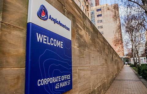 JOHANNESBURG, SOUTH AFRICA - JULY 28: A general view of the Anglo American Corporate office on July 28, 2020 in Johannesburg, South Africa. It is reported that Anglo American Platinum (Amplats), has delivered a solid set of interim results and managed to pay workers who stayed at home because of the lockdown. (Photo by Gallo Images/Sharon Seretlo)