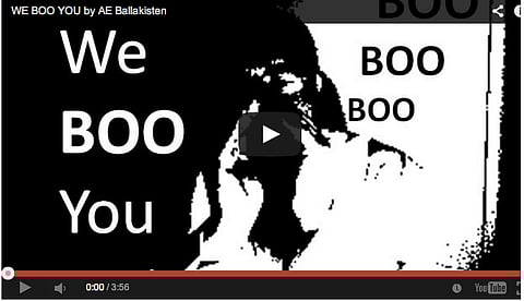 Poet AE Ballakisten’s video rant at Zuma: “We boo you.” Brilliant.