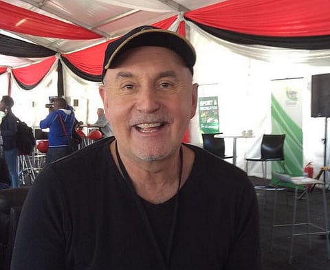 Michael de Pinna - the South African actor who has become an icon through the "Yebo Gogo" Vodacom adverts  