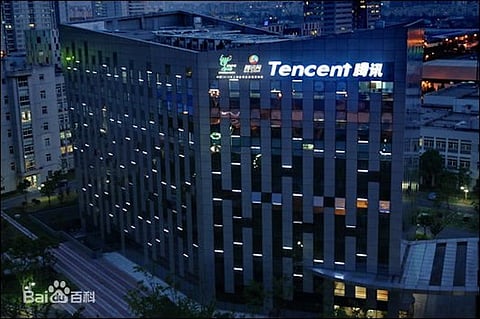 Tencent became Asia's most valuable company. Pic: Twitter @PDCHina.