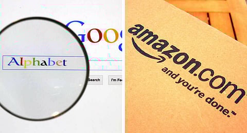 Amazon, Alphabet in cloud arms race as traditional growth wobbles