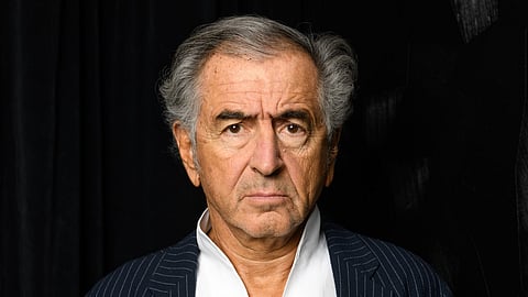Public intellectual Bernard-Henri Lévy attends the Los Angeles Jewish Film Festival and Cohen Media's screening of the documentary "The Will To See" with Bernard-Henri Lévy at The Landmark Westwood on April 30, 2022 in Los Angeles, California. (Photo by Amanda Edwards/Getty Images)