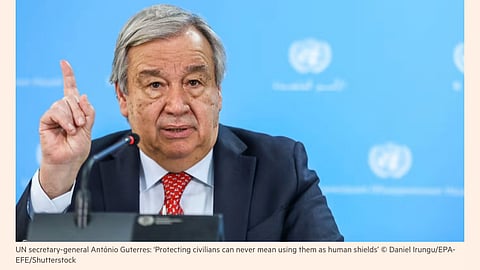  Premium from the FT: UN chief denounces ‘clear violations’ of international law in Gaza