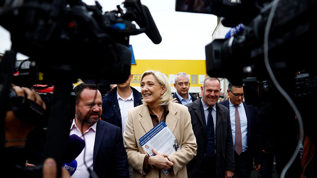 🔒 Le Pen's National Rally leads ahead of French elections