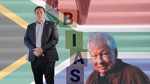  Speaking of bias, Mr Johnson: Hermann Pretorius