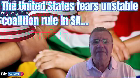 The United States fears unstable coalition rule in SA…