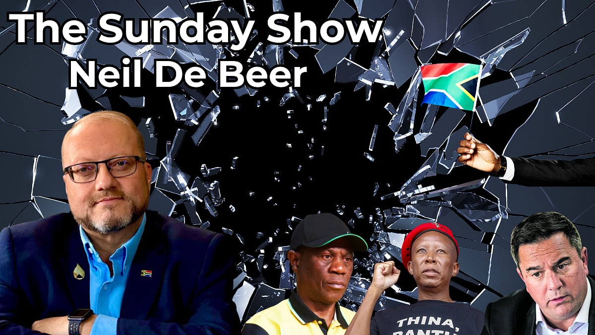 The Sunday Show: Neil de Beer on Paul “Slimy” Mashatile, Kill the Boer – and SA being “moer toe”…