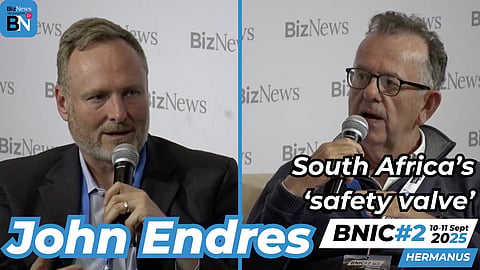 Endres: Only economic growth can defuse SA’s time bomb. - BNIC#2 Q&A