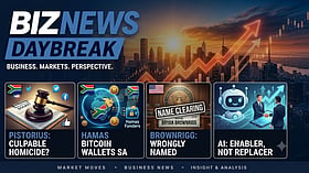 BN Daybreak: Pistorius 'big lie'; Hamas crypto wallets; Comp Com overreach; EE quotas; Wall St up