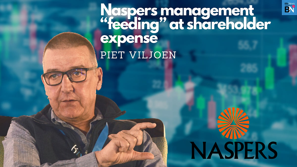 Piet Viljoen lays into Naspers management