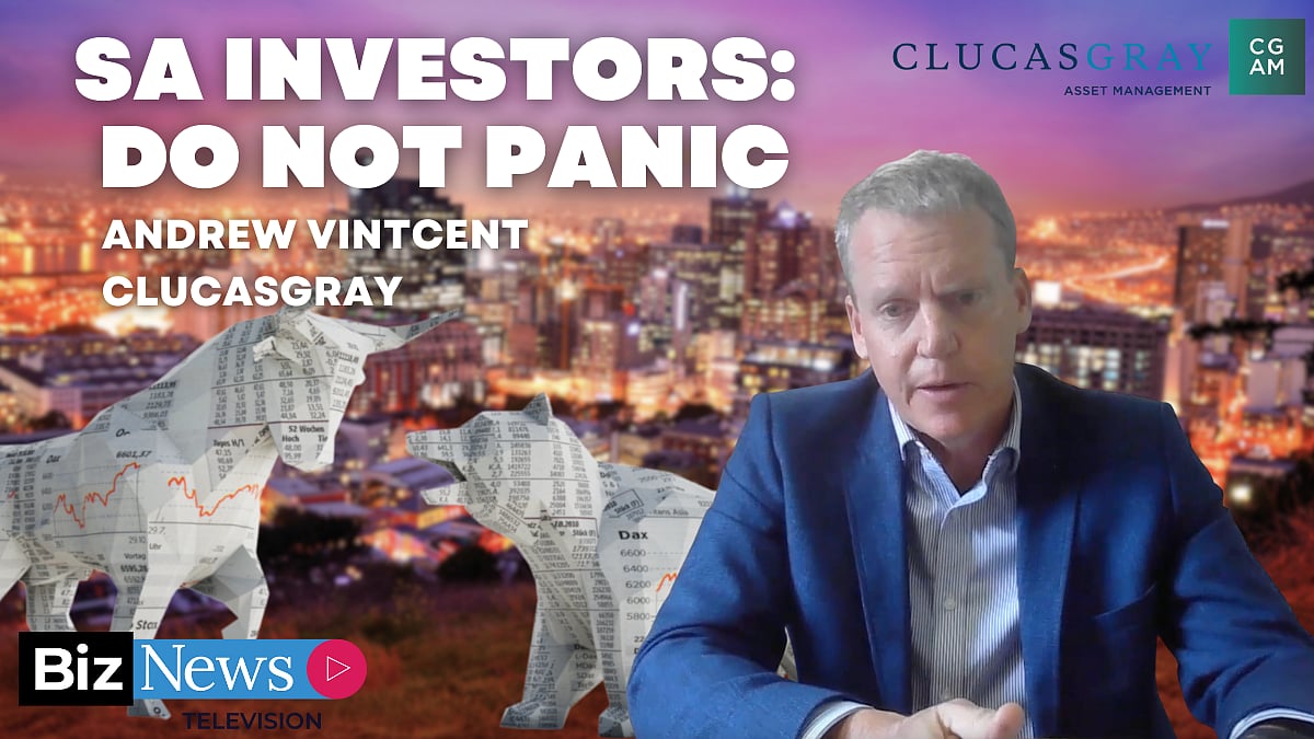 As some SA investors panic, Andrew Vintcent does not. Here's why