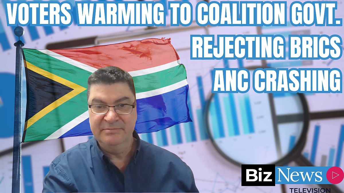 Warming to coalition government, rejecting BRICS, ANC crashing