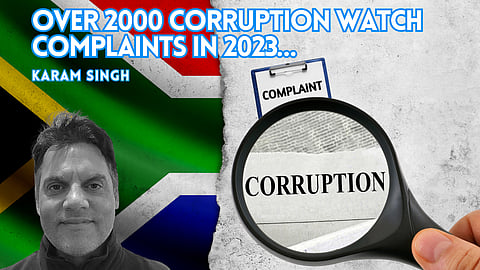 Over 2000 Corruption Watch complaints in 2023…