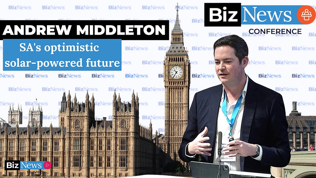 BNC London: Middleton - SA's optimistic solar-powered future
