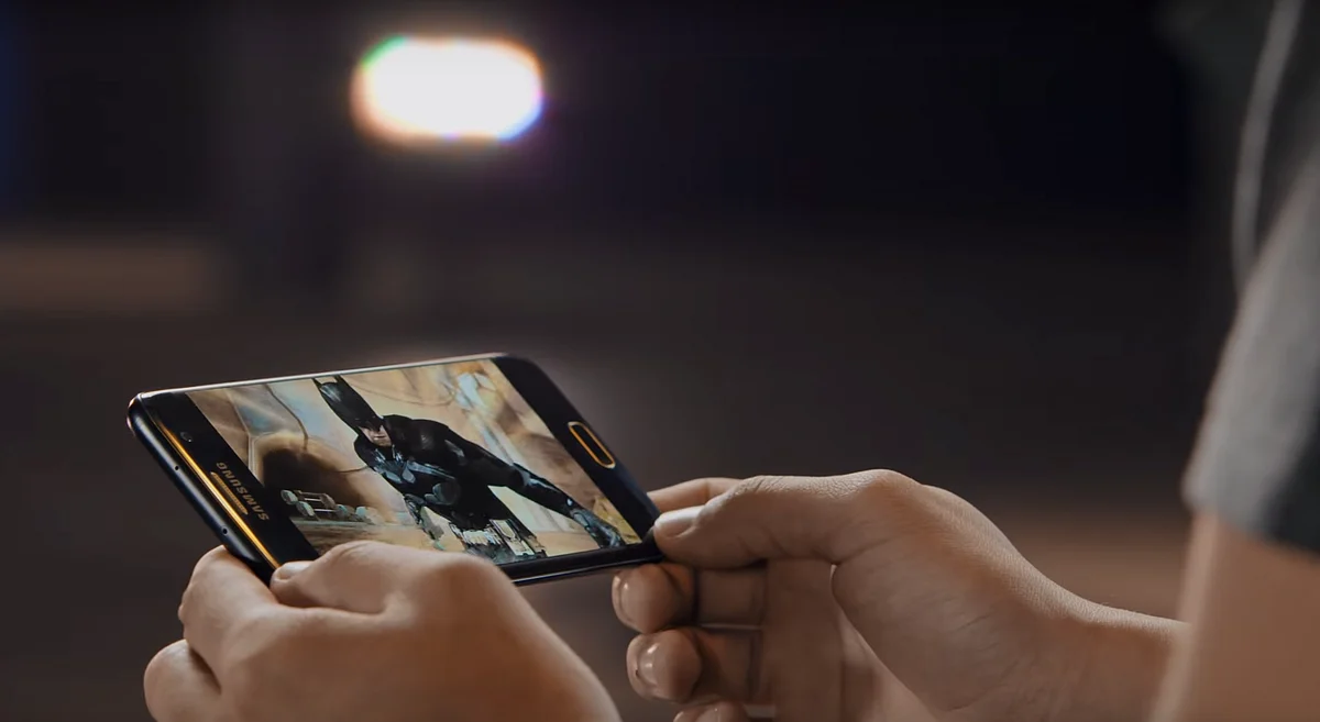 Play the Injustice: Gods Among Us on the limited edition phone. (Photo Courtesy: YouTube Screen grab)