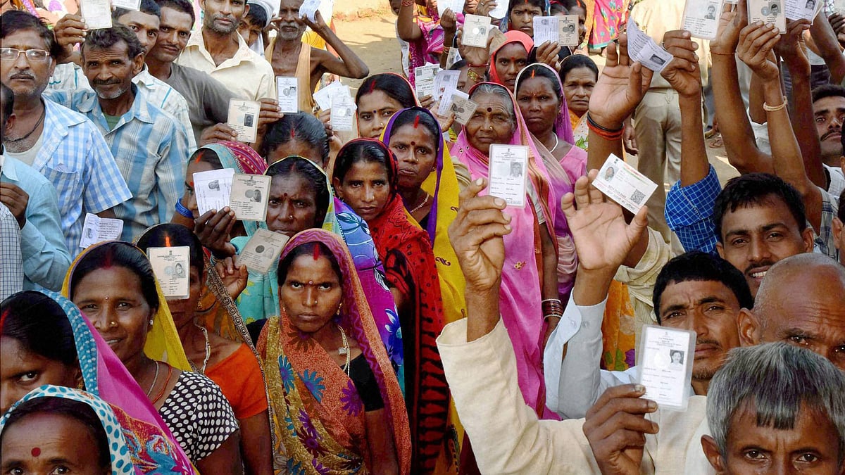 <div class="paragraphs"><p>Bihar beats the record voter turnout set in the same elections. (Photo: PTI)</p></div>
