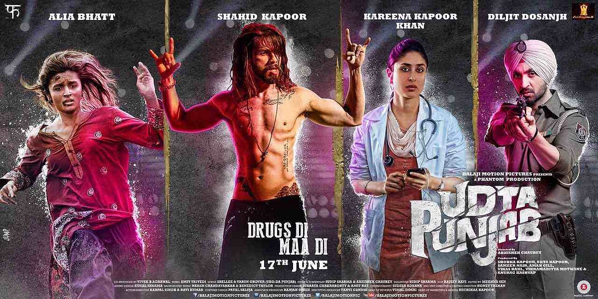 A poster of <i>Udta Punjab.</i>