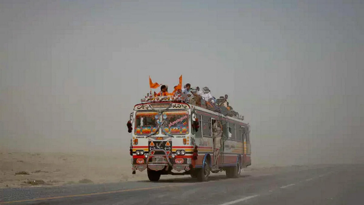 Like the Baloch bus seen in the picture, its national movement is isolated and passing through rough weather for the last seven decades. (Photo: Reuters)