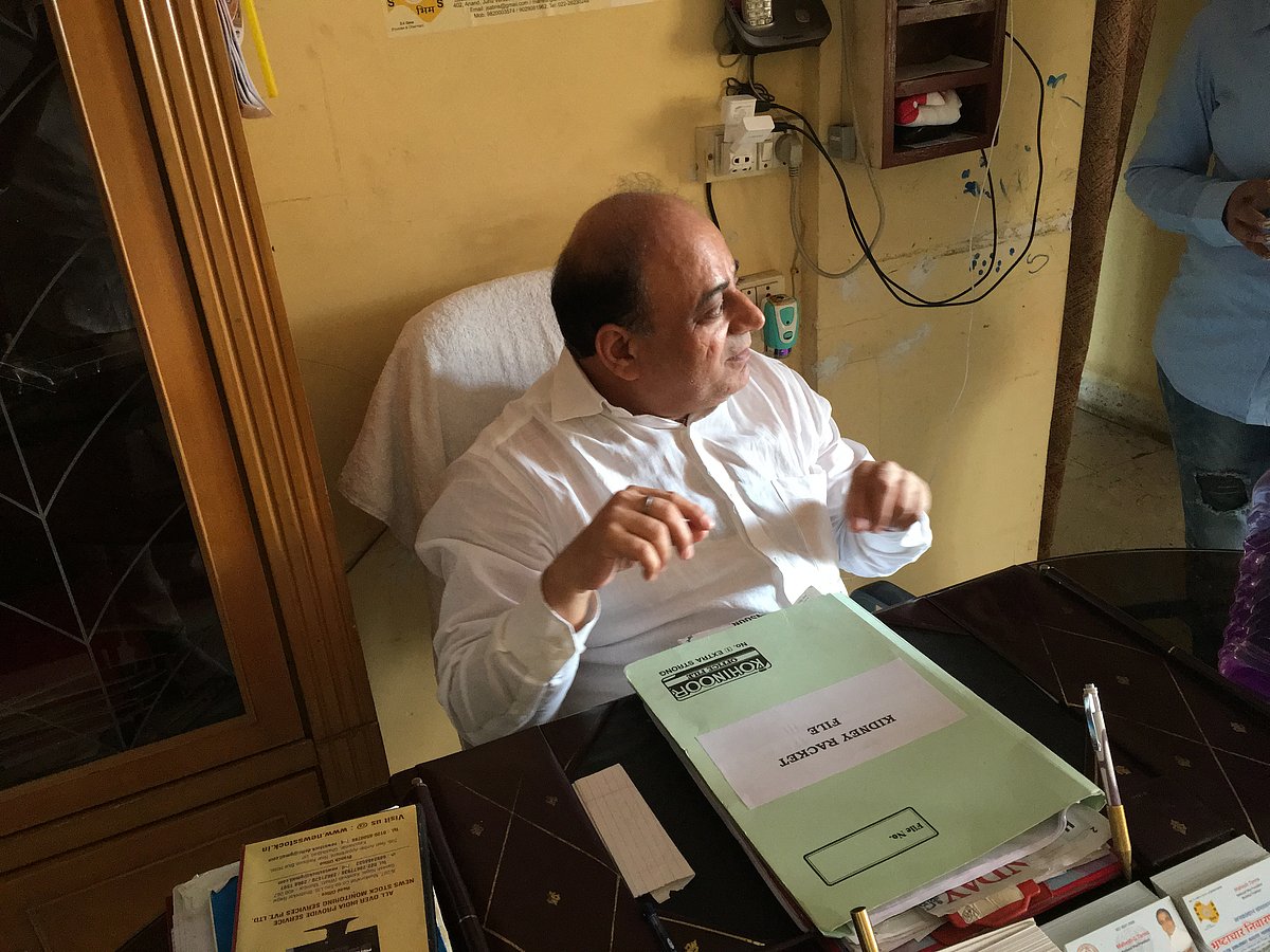 Tanna, at his office in suburban Mumbai (Photographer: Aayush Ailawadi/BloombergQuint)