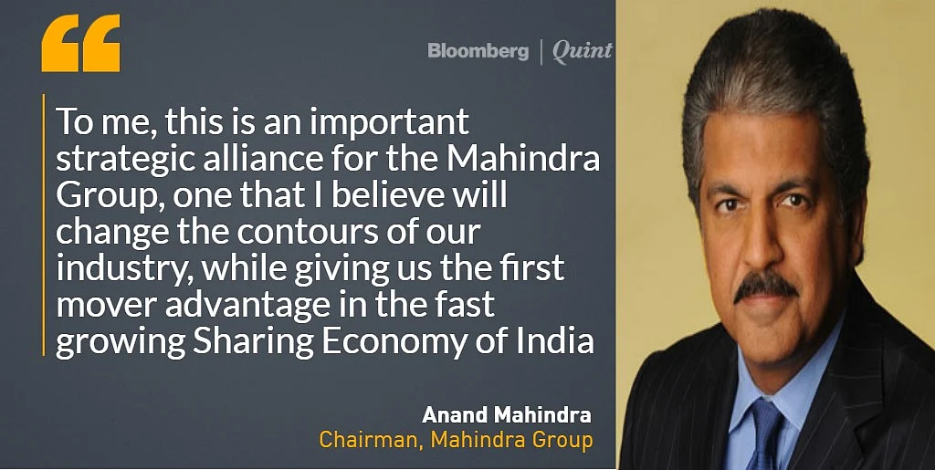 Mahindra And Ola Ink Strategic Agreement; Will Target $400 Million Sales In 2 Years