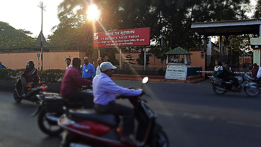 Currency note press at Nashik has been working for 3 weeks without any weekly off. (Photo: Ashish Dikshit)