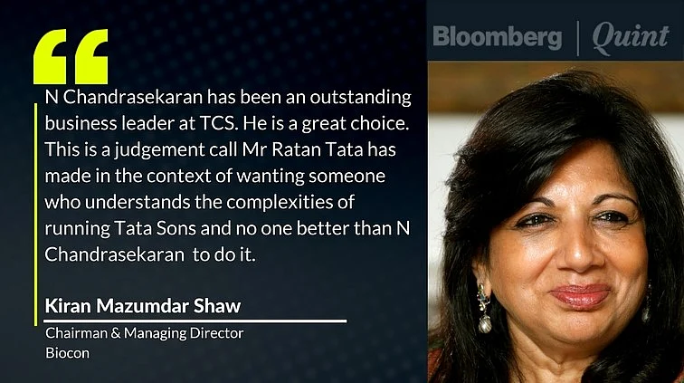 Tata Sons Names TCS Chief N Chandrasekaran As New Chairman
