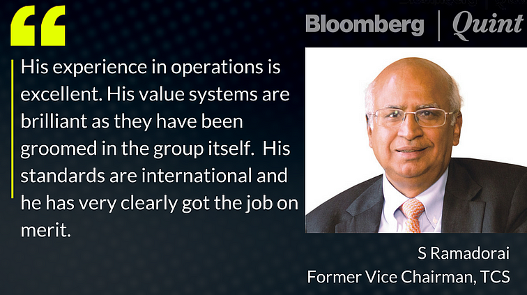 Tata Sons Names TCS Chief N Chandrasekaran As New Chairman