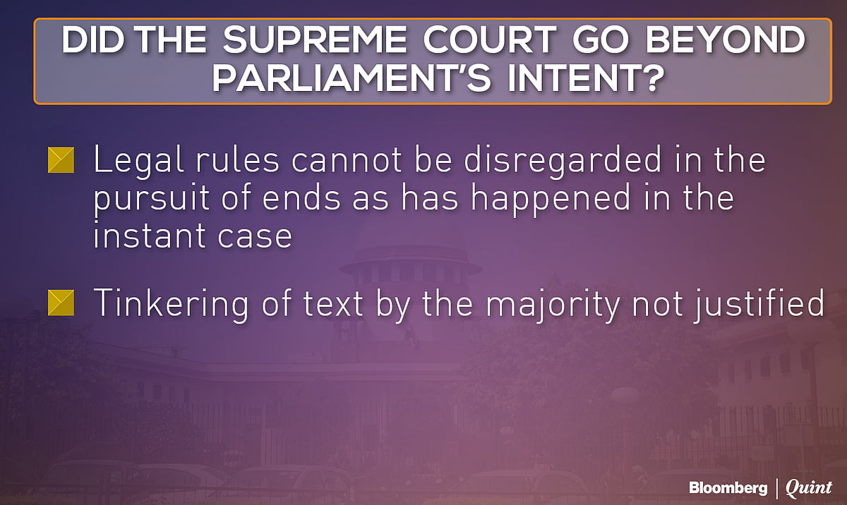 Supreme Court Order On Elections And Religion: Case Of Judicial Legislation?