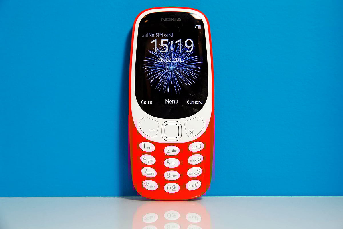 The new Nokia 3310. Photographer: Luke MacGregor/Bloomberg 