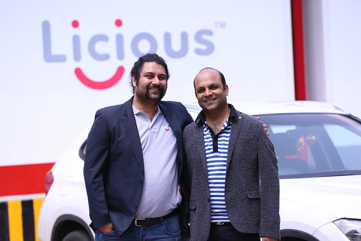 Abhay Hanjura and Vivek Gupta, co-founders of Licious. (Source: Licious) 