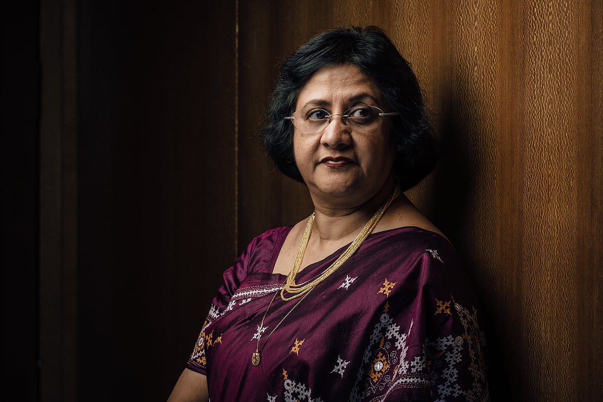 

Arundhati Bhattacharya, chairman of the State Bank of India (Photographer: Calvin Sit/Bloomberg)