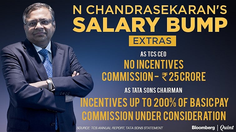 

Chandrasekaran’s Salary May Rise Up To Three-Fold As Tata Sons Chief
