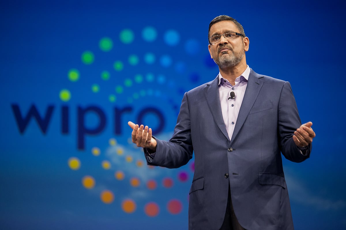 Abidali Neemuchwala, chief executive officer of Wipro Ltd. (Photographer: Jacob Kepler/Bloomberg)