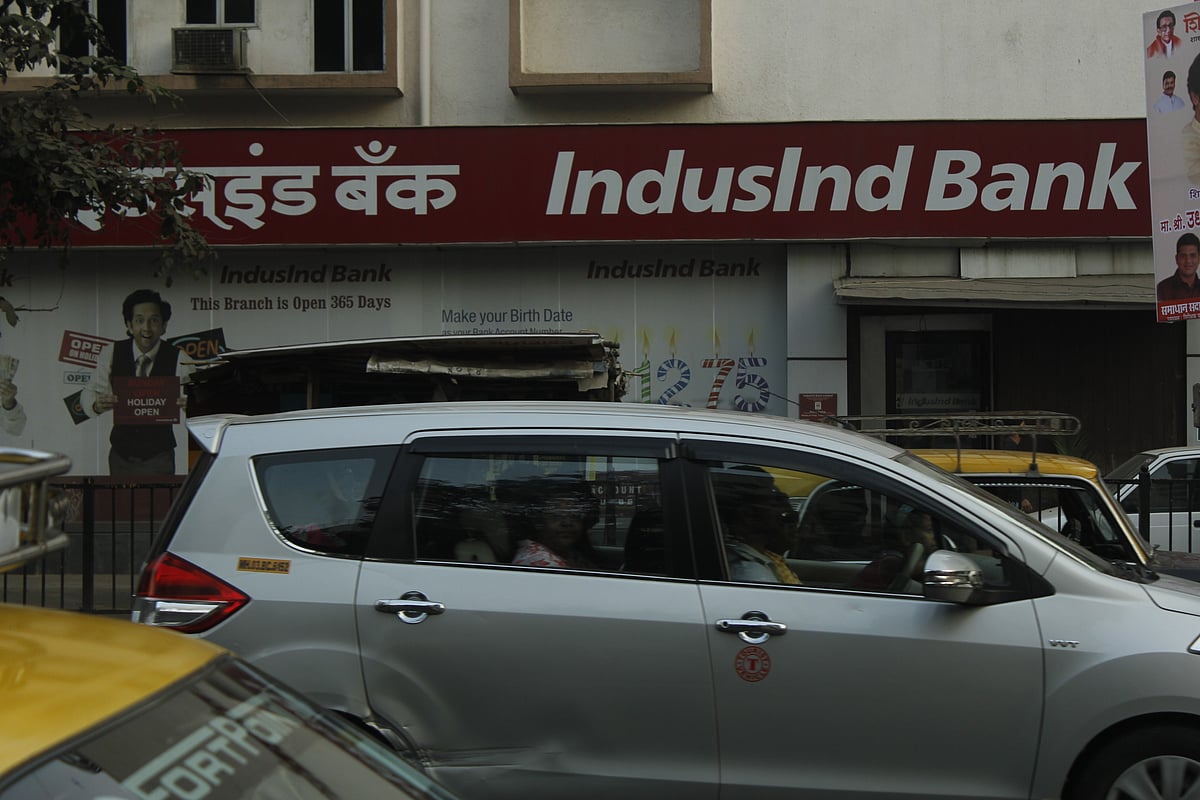 <div class="paragraphs"><p>Retail deposits and deposits from small business customers for IndusInd Bank amounted to Rs 1.81 lakh crore as of Sept. 30, 2024. Vehicles pass by an IndusInd Bank branch at Prabhadevi, Mumbai, India. (Source: Anirudh Saligrama/NDTV Profit)</p></div>