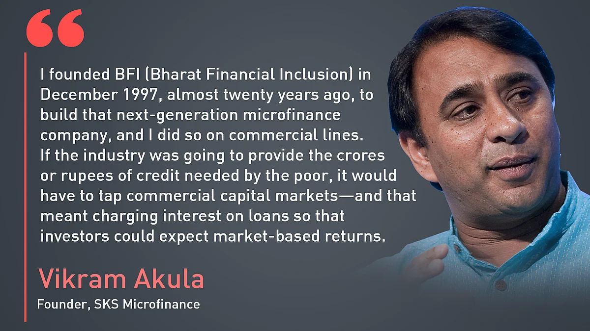 The Story Of Bharat Financial In Founder Vikram Akula’s Words