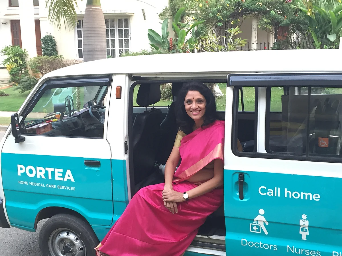 Meena Ganesh, MD & CEO of Portea Medical (Source: Portea Medica)
