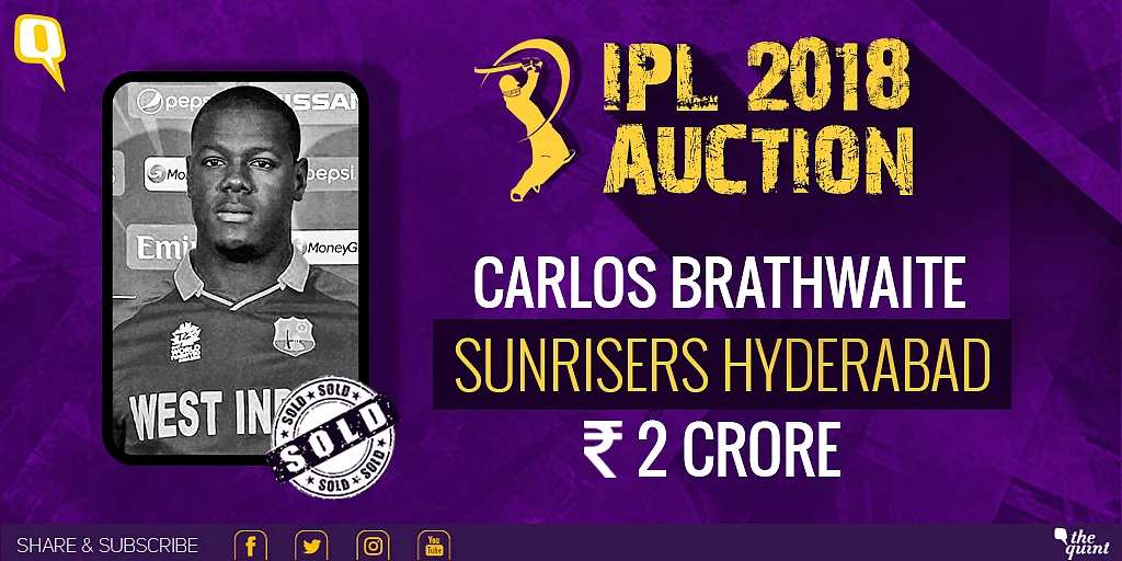 IPL Auction 2018 Live: Rashid Khan Goes to SRH, Malinga Unsold