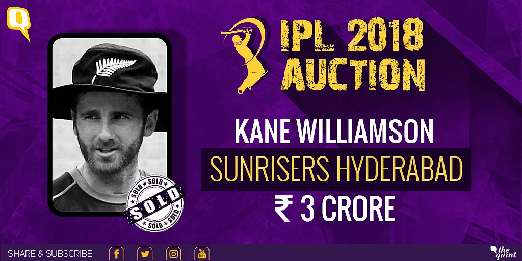 IPL Auction 2018 Live: Rashid Khan Goes to SRH, Malinga Unsold