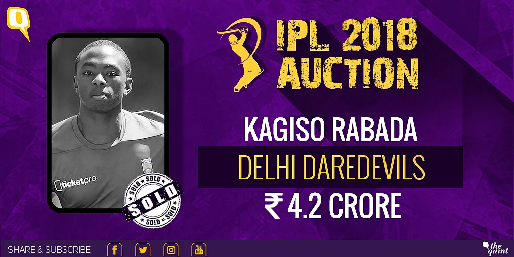 IPL Auction 2018 Live: Rashid Khan Goes to SRH, Malinga Unsold