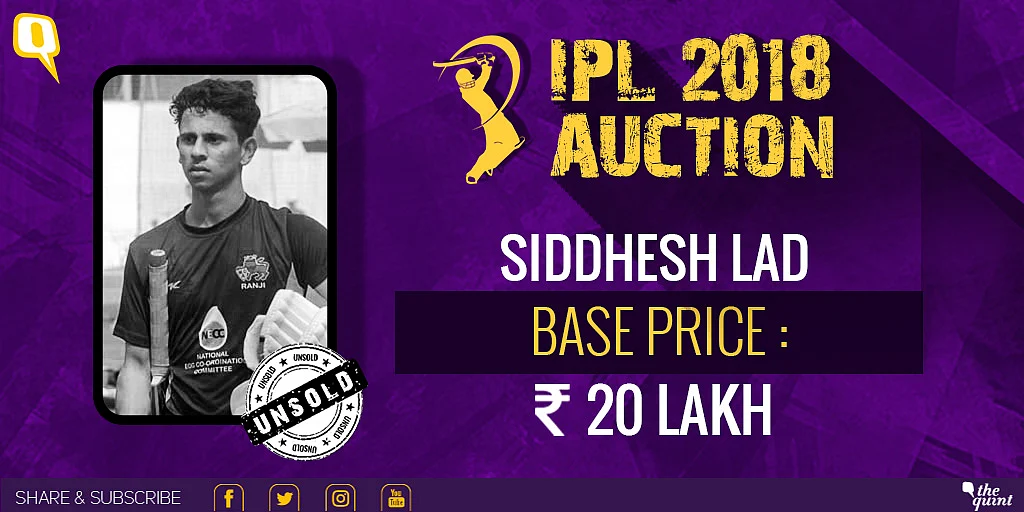 IPL Auction 2018 Live: Rashid Khan Goes to SRH, Malinga Unsold
