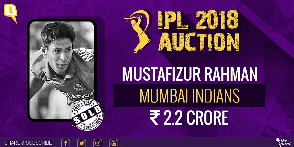 IPL Auction 2018 Live: Rashid Khan Goes to SRH, Malinga Unsold