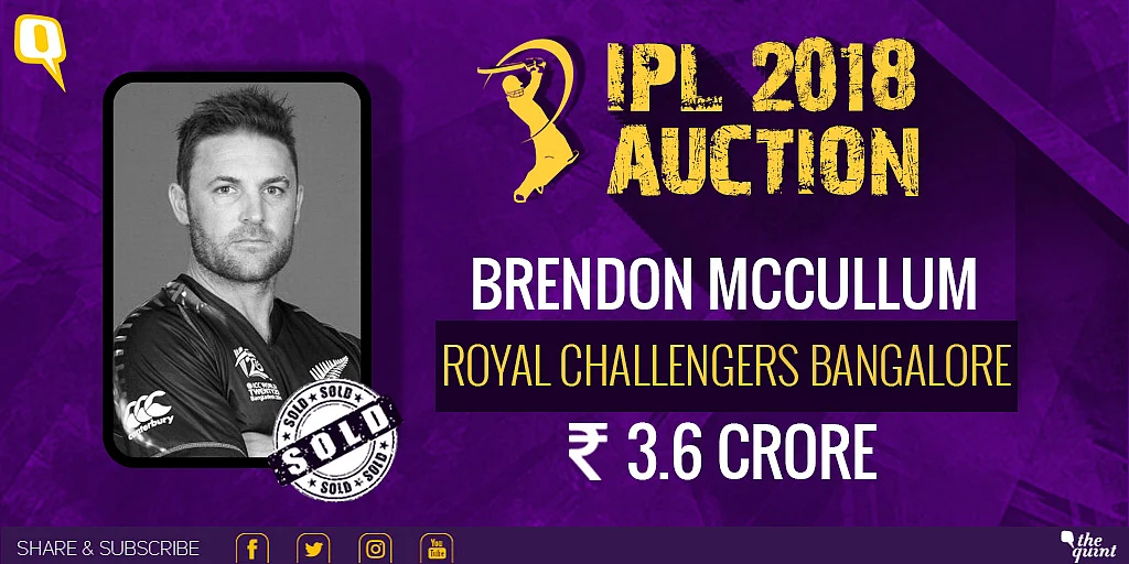 IPL Auction 2018 Live: Rashid Khan Goes to SRH, Malinga Unsold