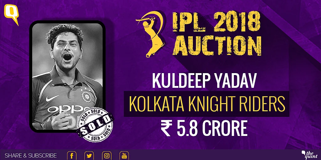 IPL Auction 2018 Live: Rashid Khan Goes to SRH, Malinga Unsold