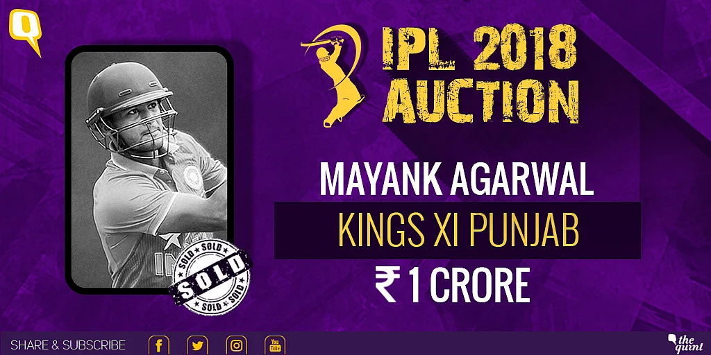 IPL Auction 2018 Live: Rashid Khan Goes to SRH, Malinga Unsold