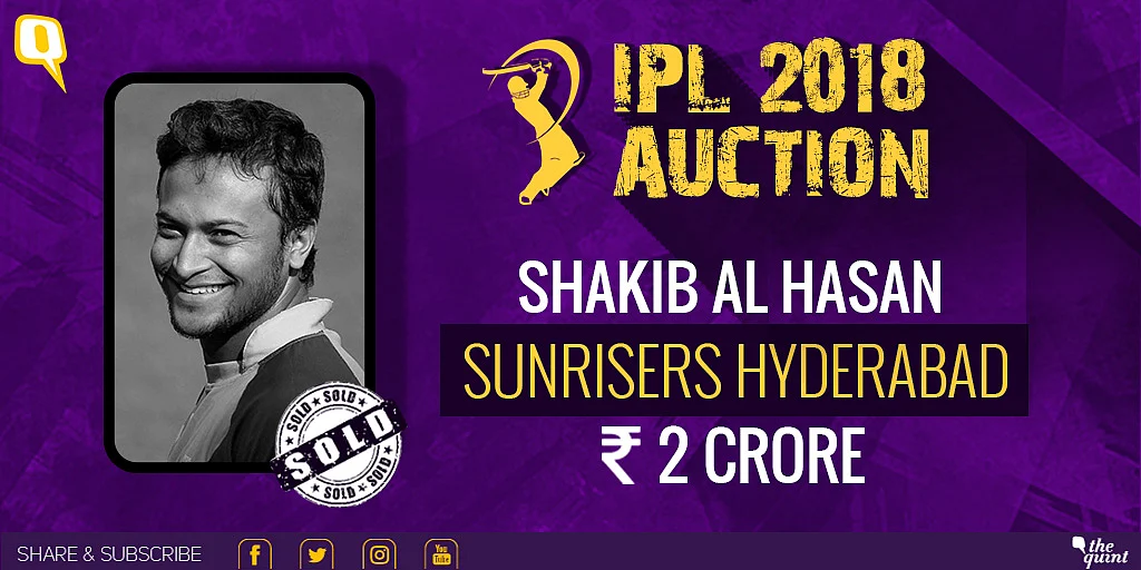 IPL Auction 2018 Live: Rashid Khan Goes to SRH, Malinga Unsold