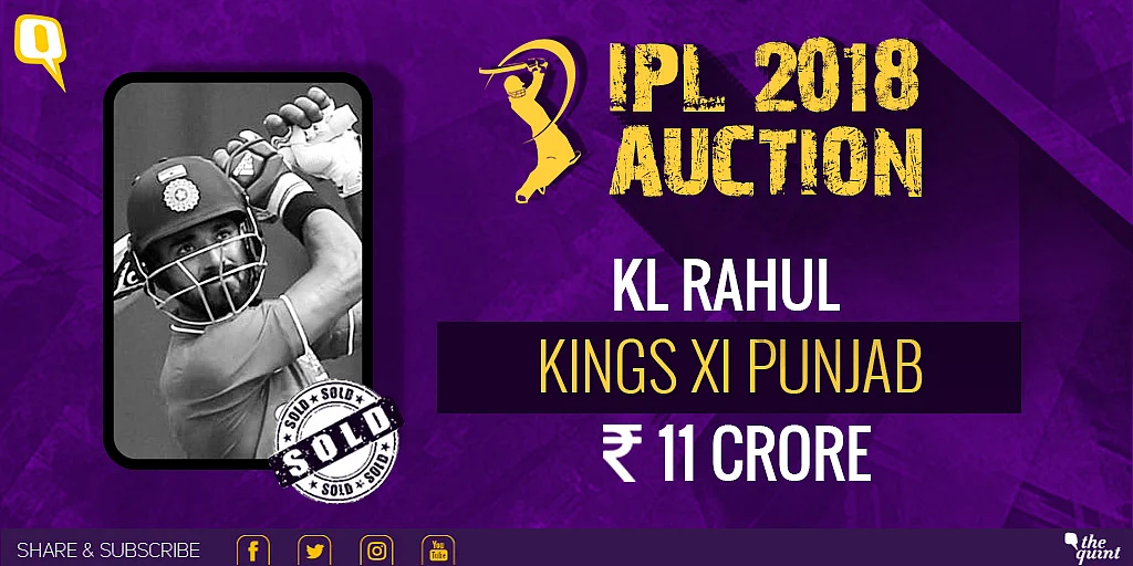 IPL Auction 2018 Live: Rashid Khan Goes to SRH, Malinga Unsold